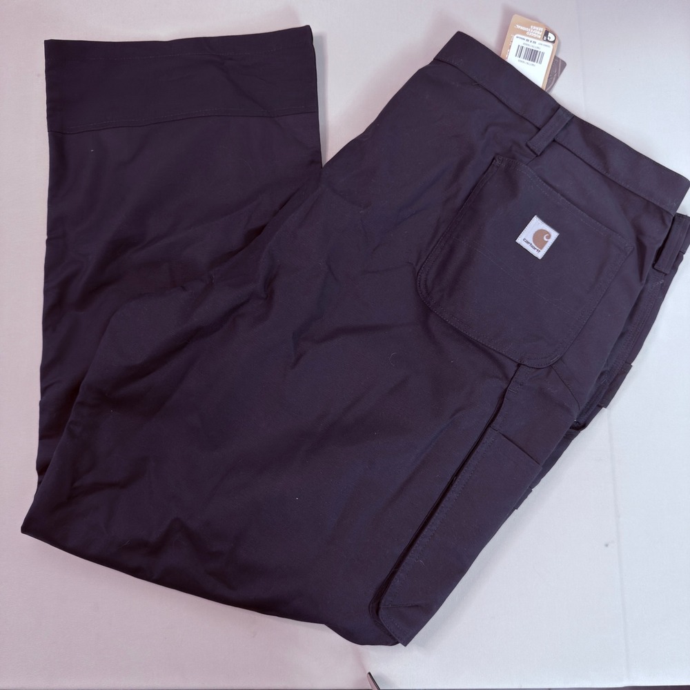 Carhartt Work Pants Mens 52x32 Navy Blue Rugged Professional Series NWT